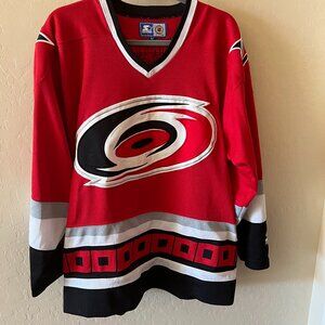 Vintage CAROLINA HURRICANES (CANES) - NHL Hockey Jersey Men’s Size M